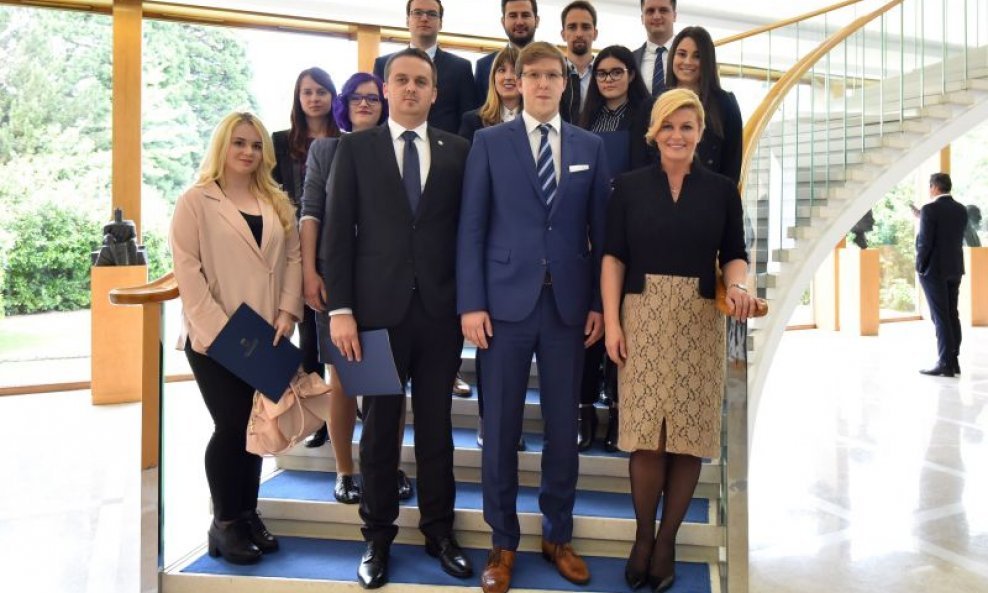 Vijeće mladih i predsjednica Kolinda Grabar Kitarović