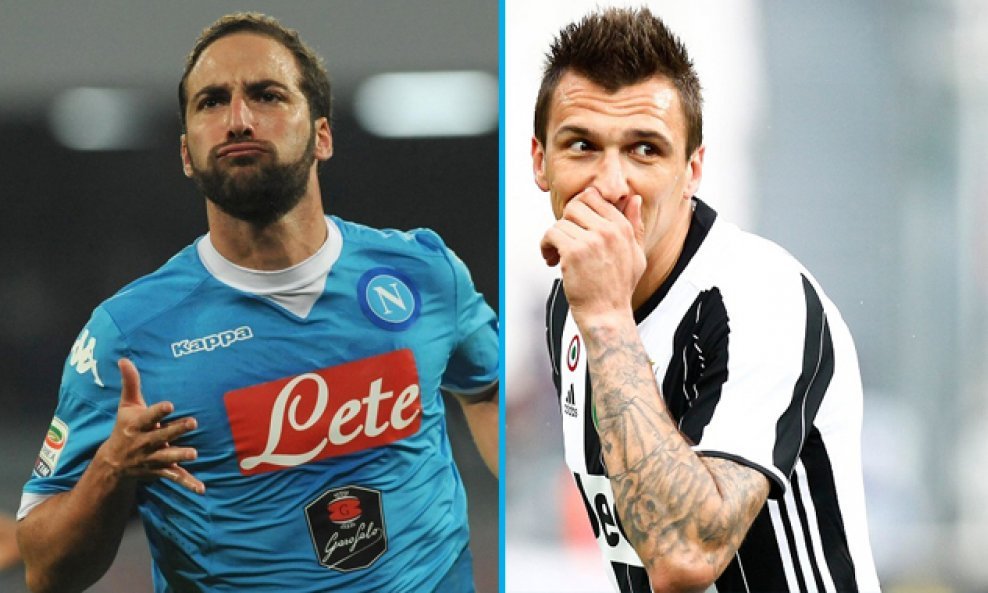 Gonzalo Higuain, Mario Mandžukić