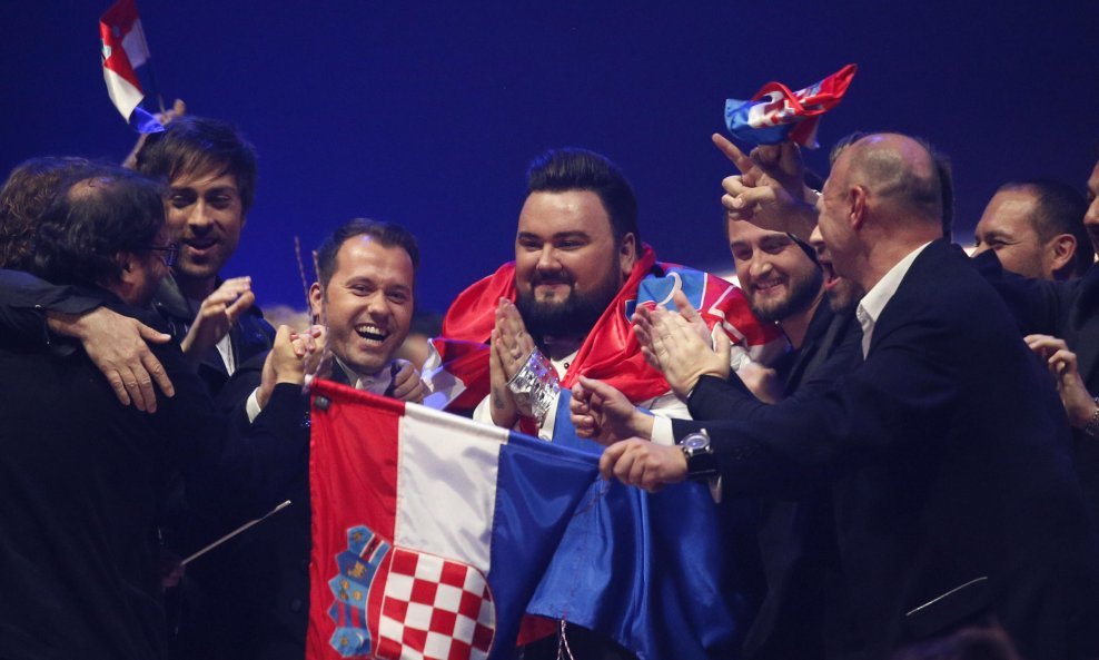 Jacques Houdek na Eurosongu 2017.