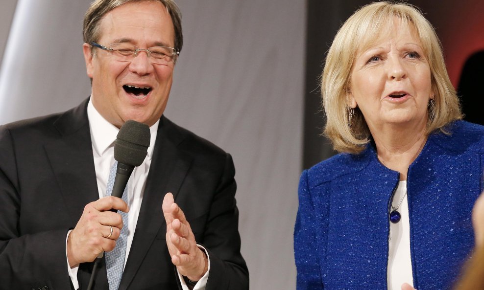 Armin Laschet (CDU) i Hanelore Kraft (SPD)