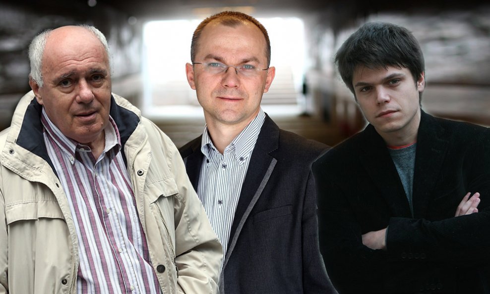 Žarko Puhovski, Dragan Bagić i Višeslav Raos