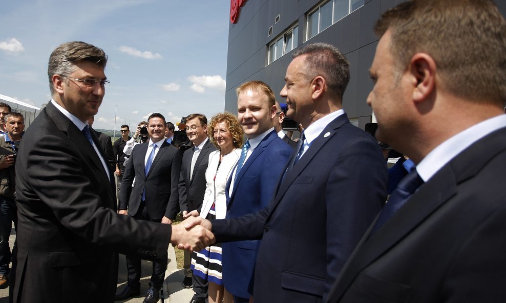 Premijer Andrej Plenković otvorio je novu tvornicu Belupa u Koprivnici