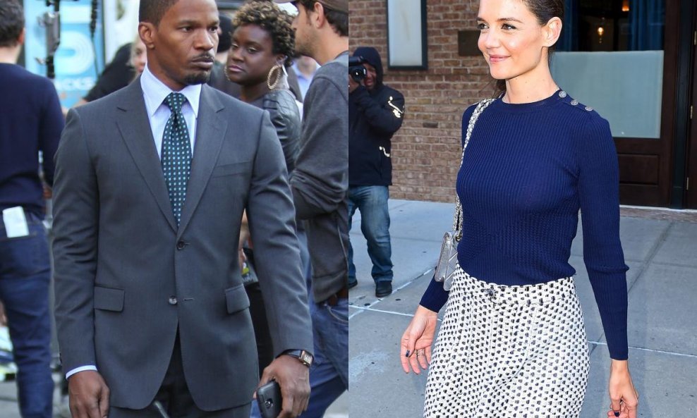 Jamie Foxx i Katie Holmes