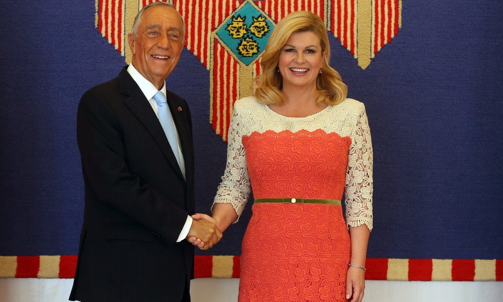 Marcelo Rebel de Sousa i Kolinda Grabar Kitarović