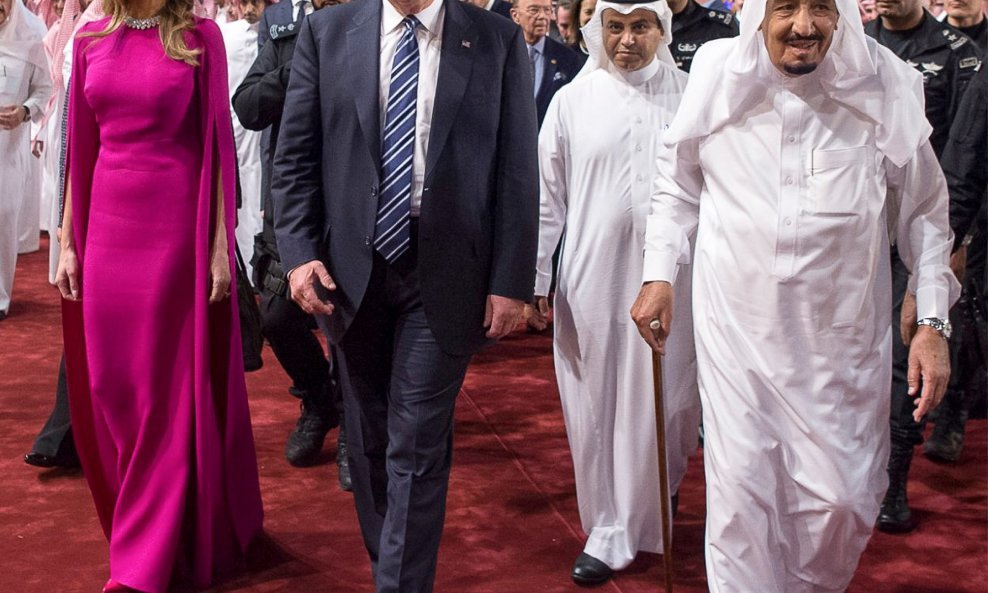 Donald Trump tijekom službenog posjeta Saudijskoj Arabiji
