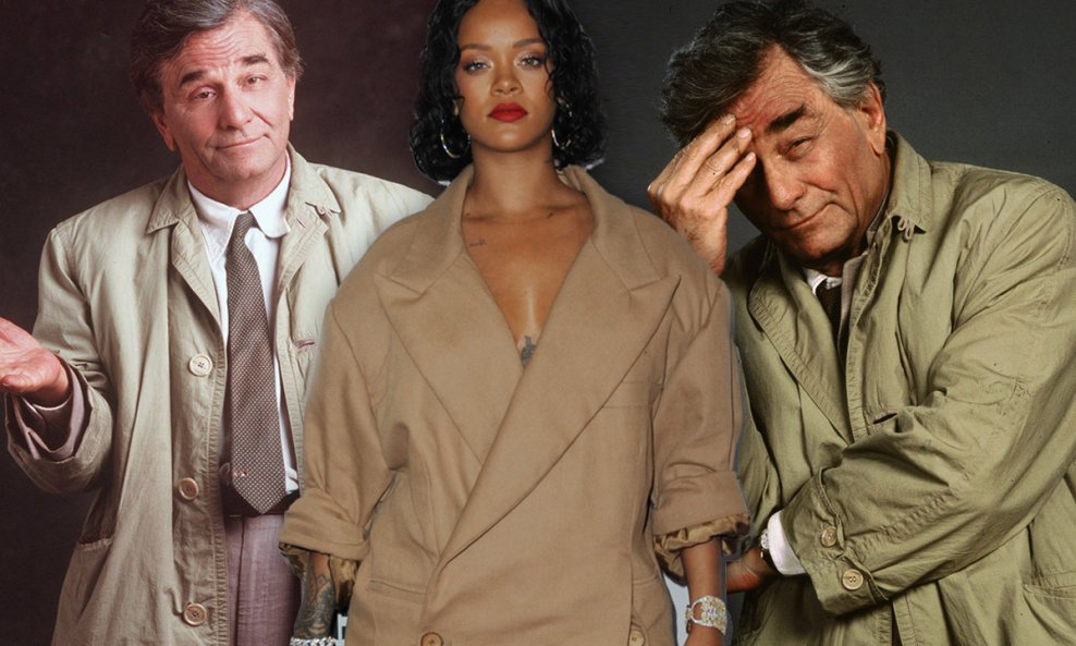 Rihanna kao inspektor Columbo