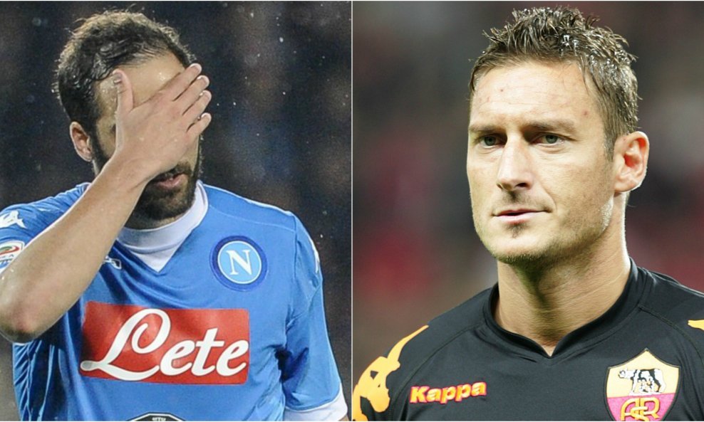 Higuain Totti