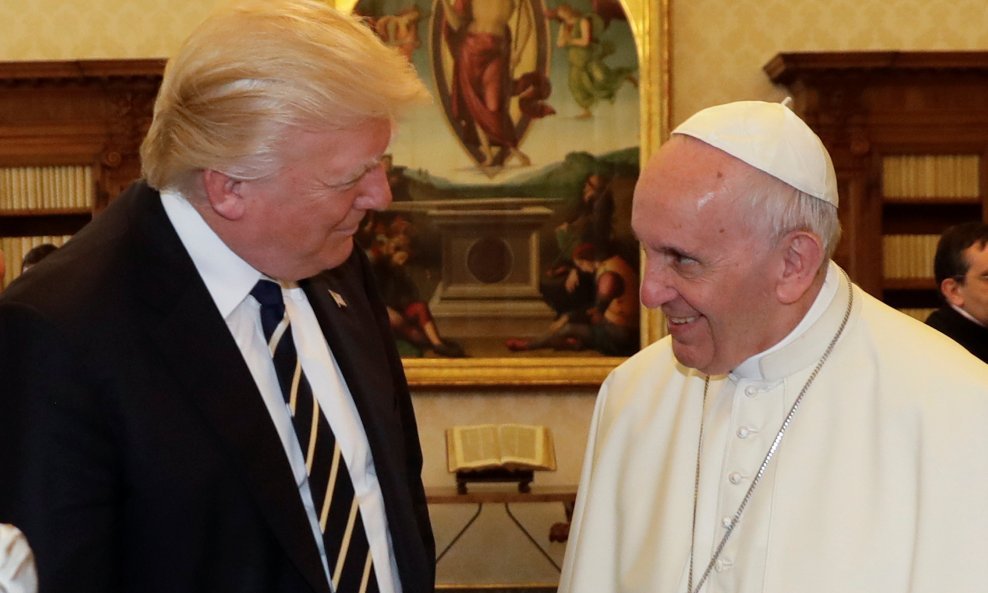 Donald Trump i papa Franjo