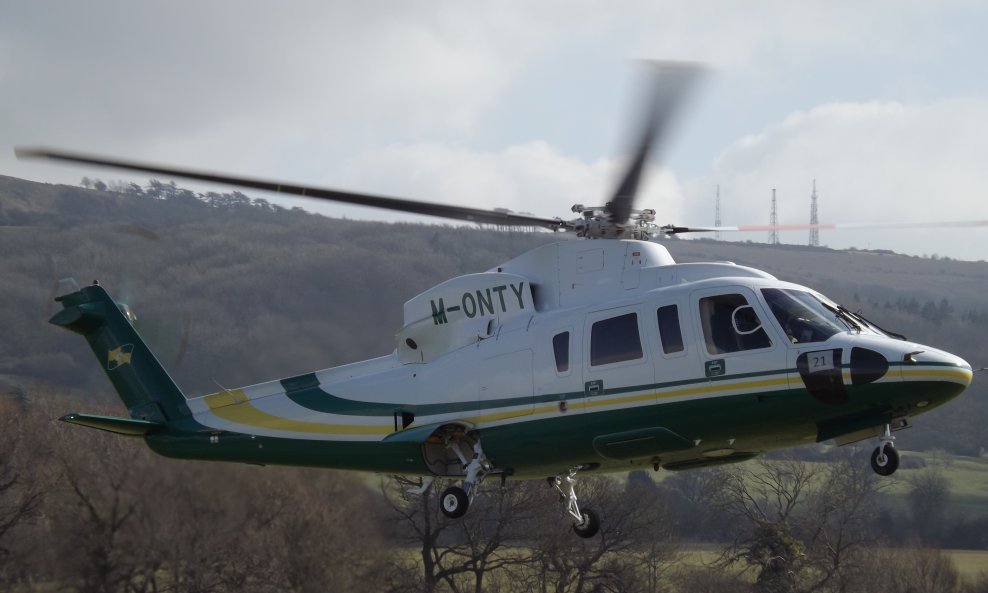 Helikopter se srušio nedugo nakon polijetanja