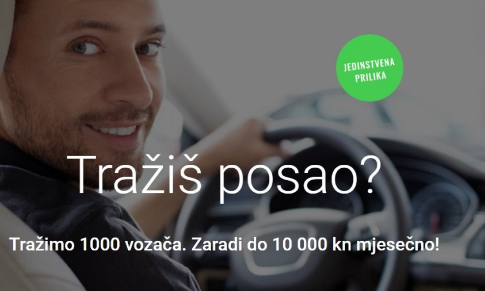 Tvrtka putem Facebooka traži tisuću vozača