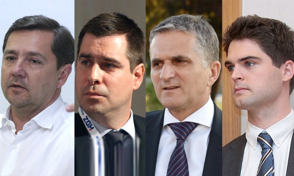 Andrija Mikulić, Mislav Herman, Goran Marić i Karlo Ressler