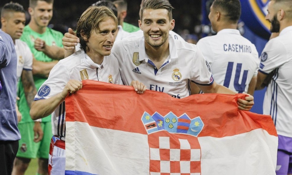 Luka Modrić i Mateo Kovačić