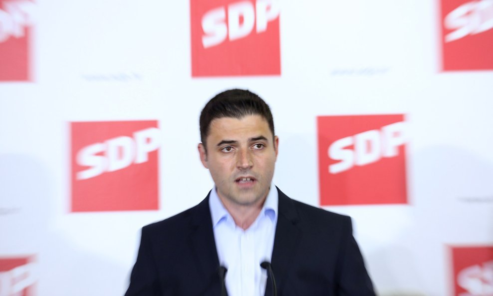 Davor Bernardić, predsjednik SDP-a