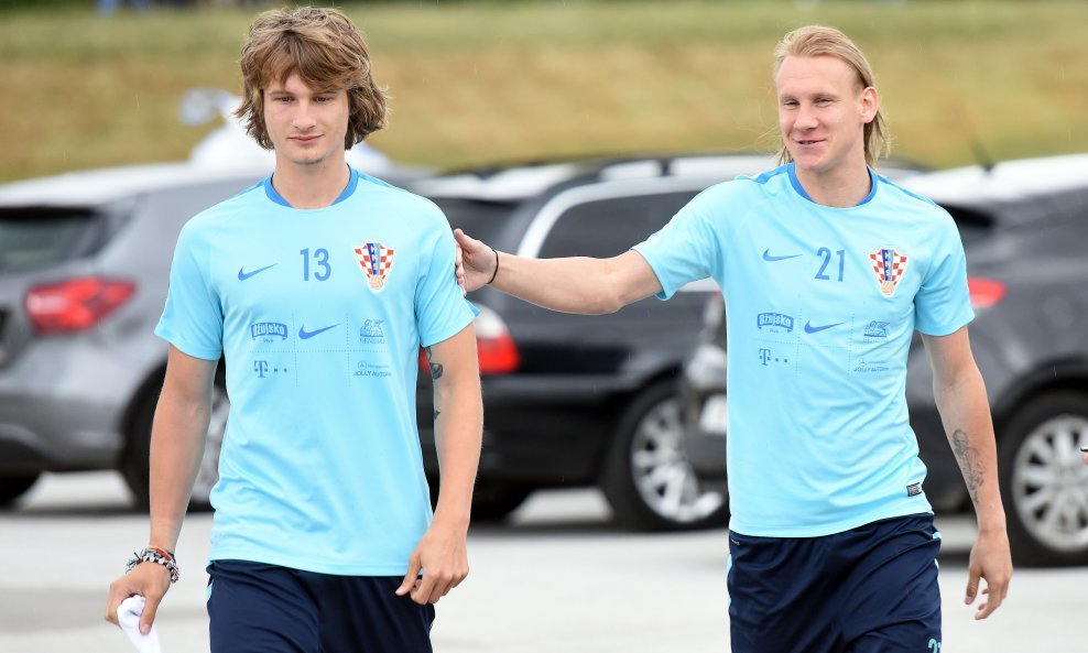 Tin Jedvaj i Domagoj Vida