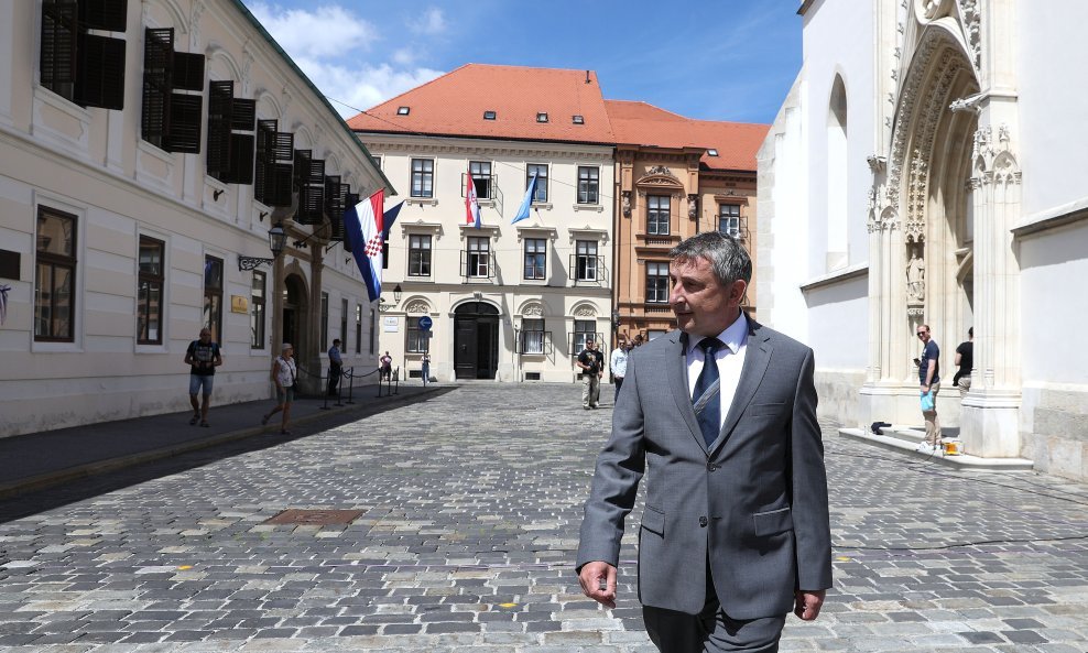 Predrag Štromar nakon runde pregovora u Banskim dvorima