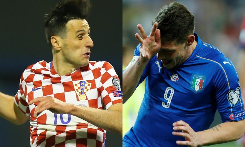 Kalinić i Belotti u dresovima svojih reprezentacija