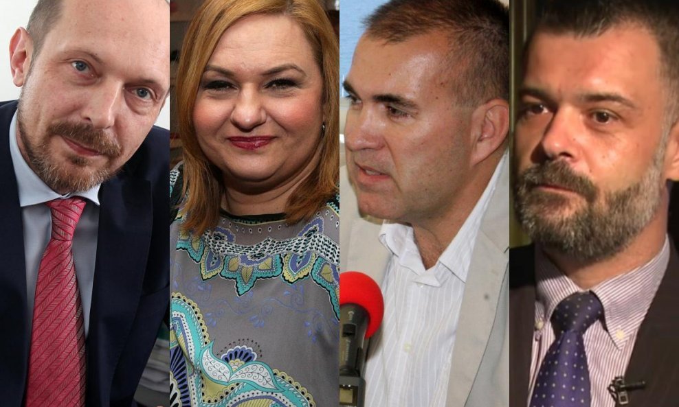 Damir Hajduk, Anita Malenica, Davor Marić i Vanja Gavran