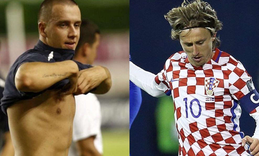 Tonći Kukoč i Luka Modrić