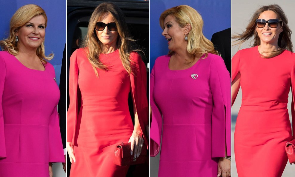 Kolinda Grabar Kitarović, Melania Trump