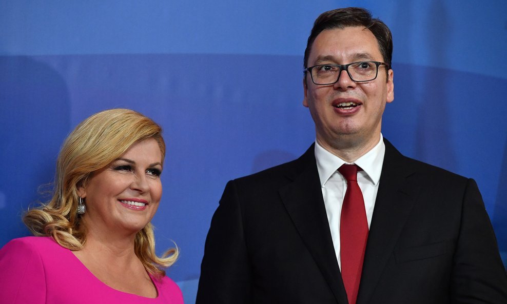 Hrvatska predsjednica bila je na svečanosti inauguracije Aleksandra Vučića u Beogradu.