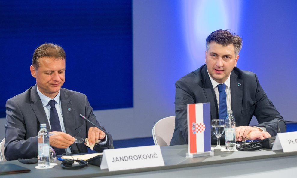 Gordan Jandroković i Andrej Plenković