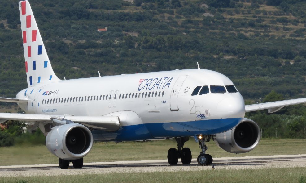 Zrakoplov Croatia Airlinesa