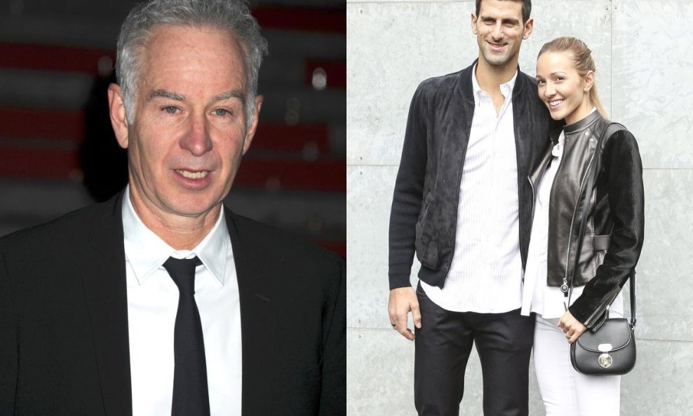 John McEnroe, Novak i Jelena Đoković