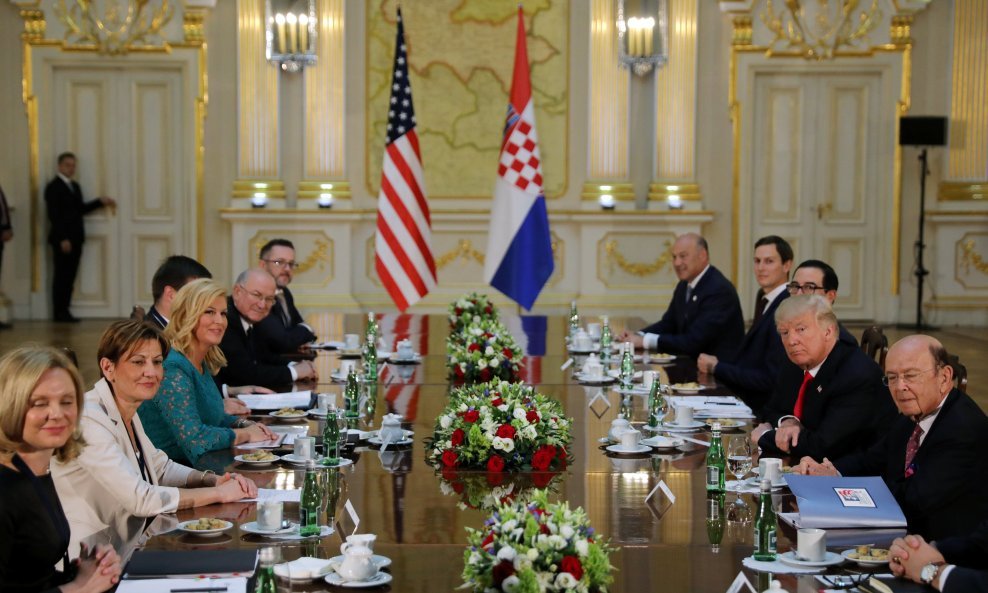 Sastanak delegacija SAD-a i Hrvatske u Varšavi