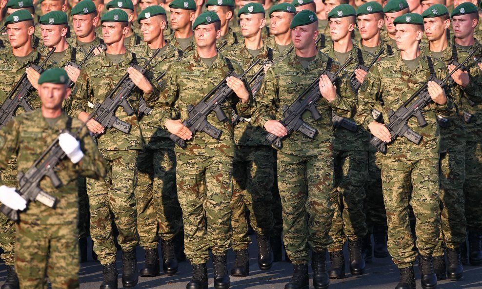 Hrvatska vojska vojnici