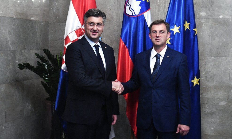 Andrej Plenković i Miro Cerar