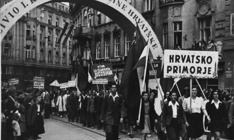 Franjo Cvrtila: I. Kongres antifašističke omladine Hrvatske u Zagrebu, 17. - 22. lipnja 1945.