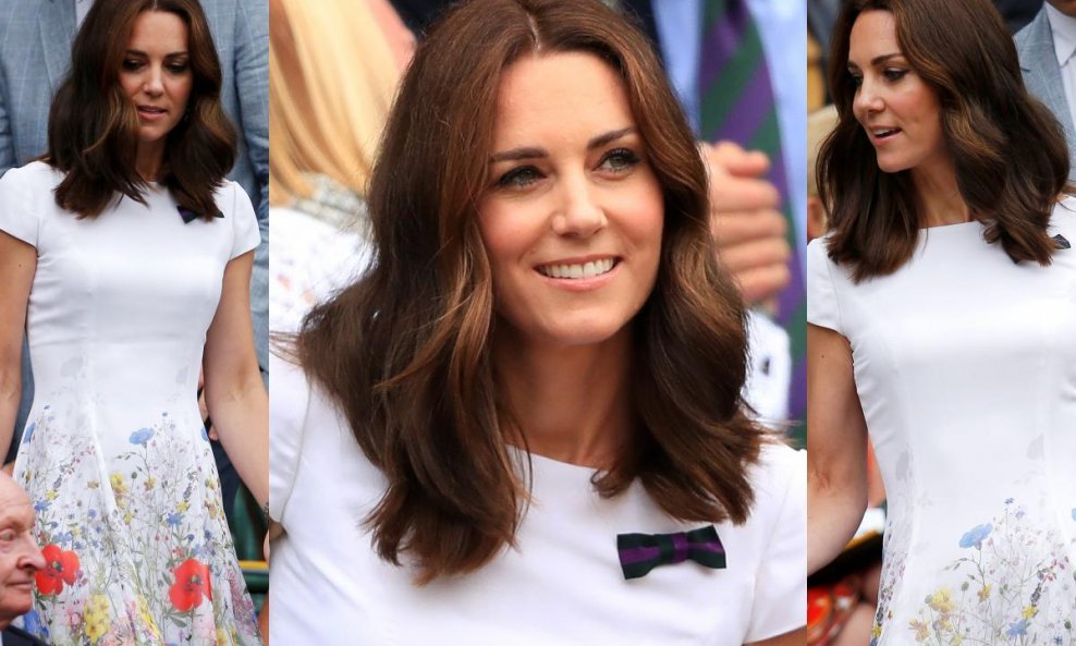 Kate Middleton plijenila stajlingom na Wimbledonu