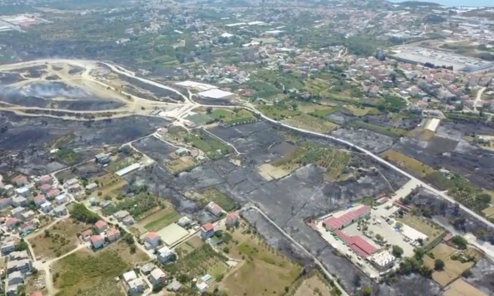 Svi su požari lokalizirani, a kvaliteta zraka je dobra