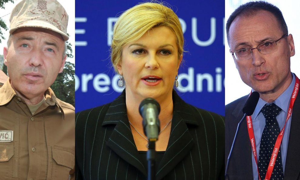 Damir Krstičević / Kolinda Grabar Kitarović / Dragan Lozančić