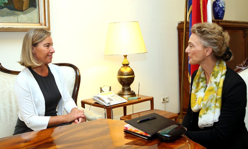 Federica Mogherini i Marija Pejčinović Burić