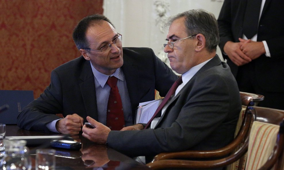 Dragan Lozančić i državni tajnik Tomislav Ivić
