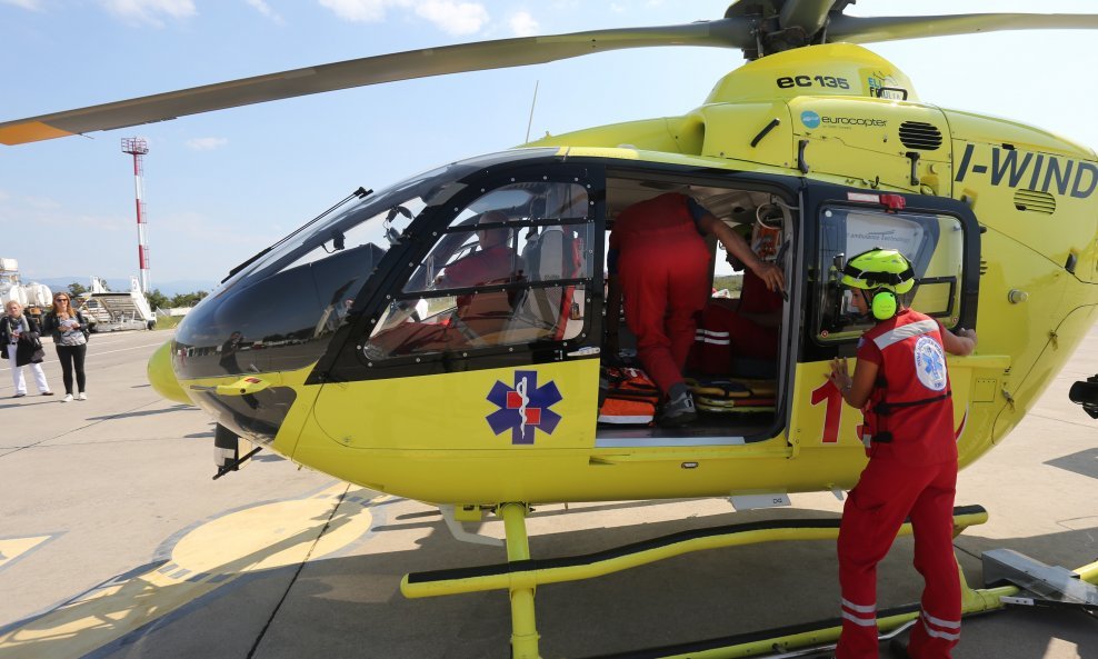 Hitna helikopterska medicinska služba zbrinula je 55 hitnih pacijenata s područja Dubrovačko-neretvanske županije