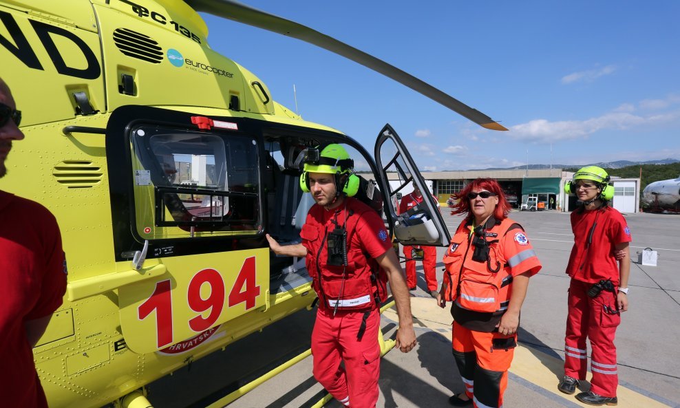 Hitna helikopterska medicinska služba prošlog vikenda zbrinula je 14 pacijenata