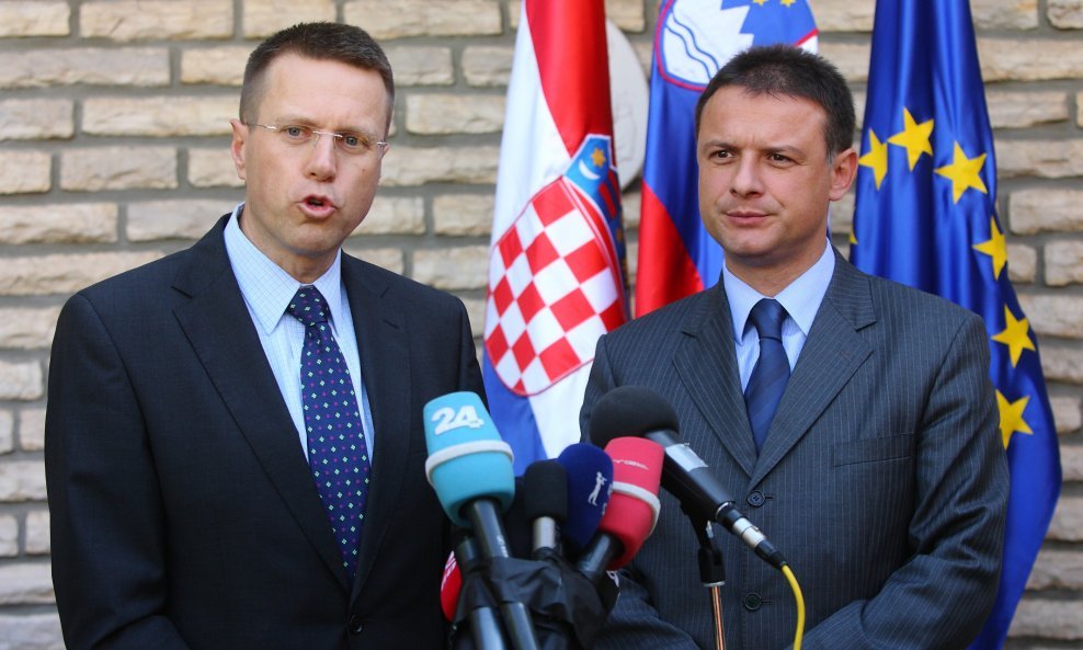 Bivši slovenski i hrvatski šefovi diplomacija, Samuel Žbogar i Gordan Jandroković