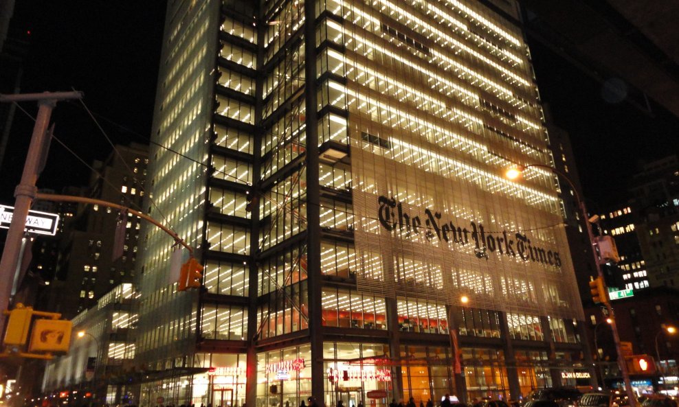Zgrada uredništva New York Timesa