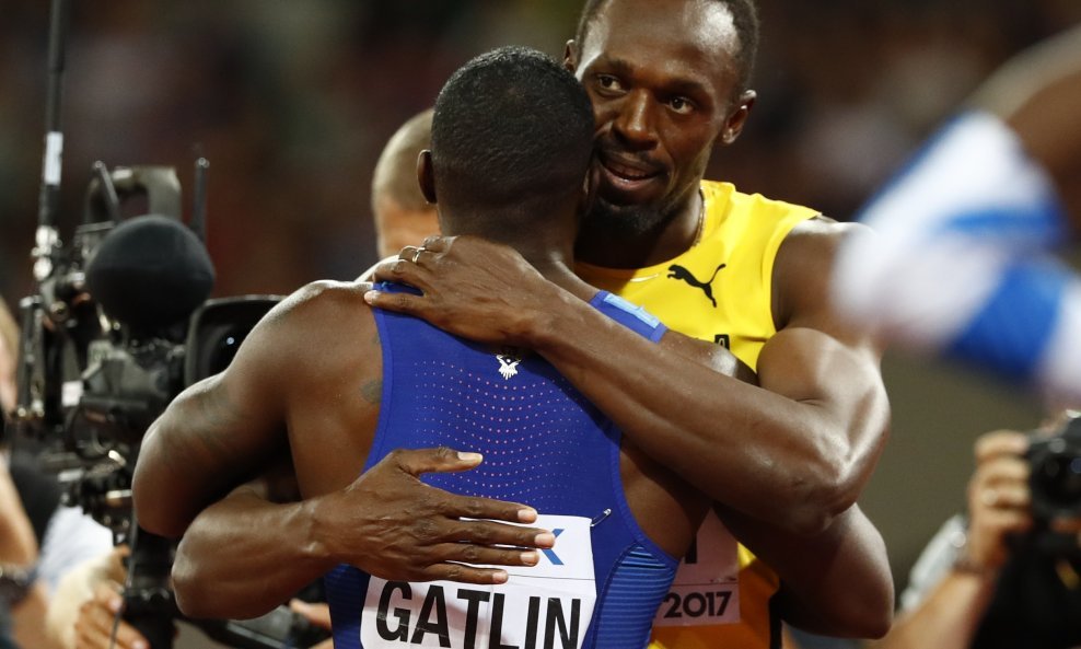 Justin Gatlin i Usain Bolt