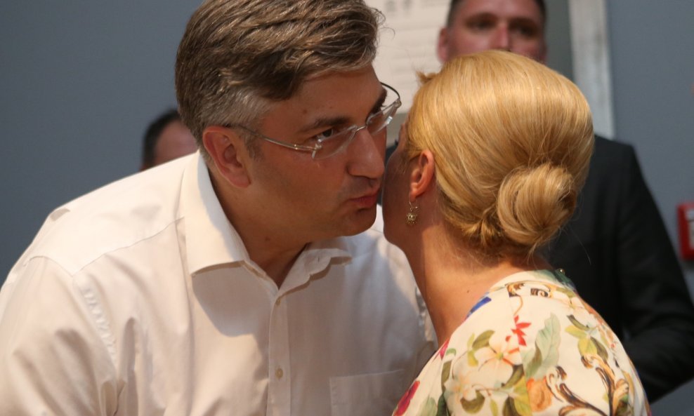 Andrej Plenković i Kolinda Grabar Kitarović