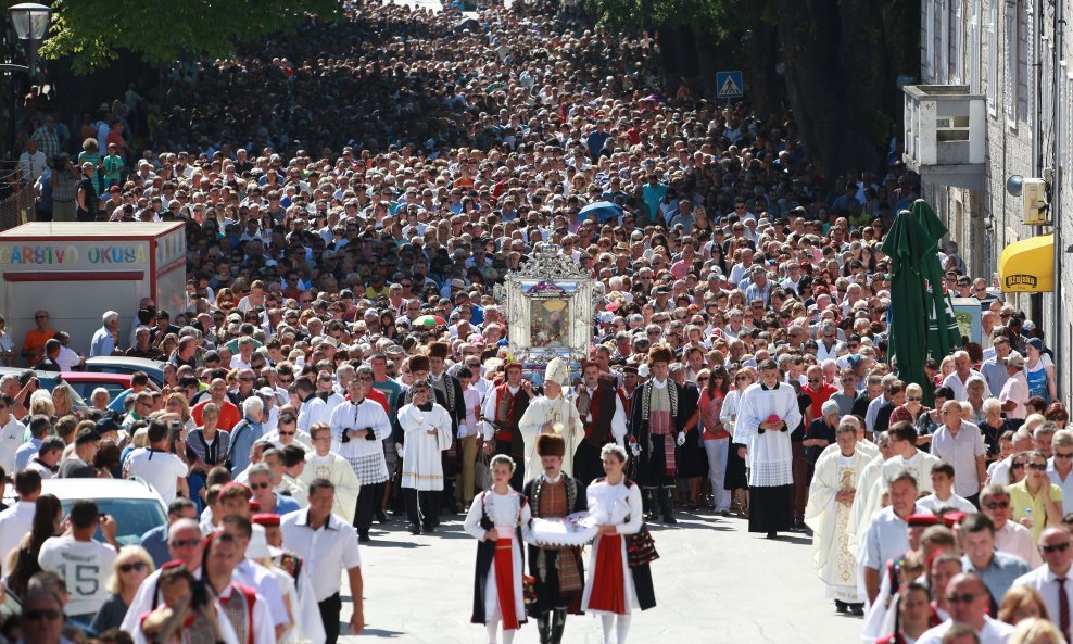 Proslava blagdana Velike Gospe u Sinju