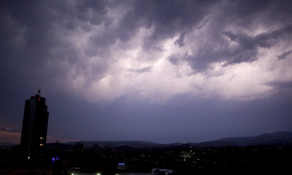 Nevrijeme u Zagrebu