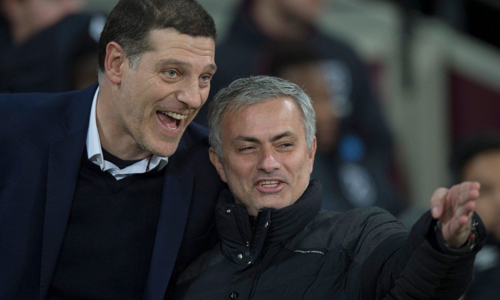 Slaven Bilić i Jose Mourinho