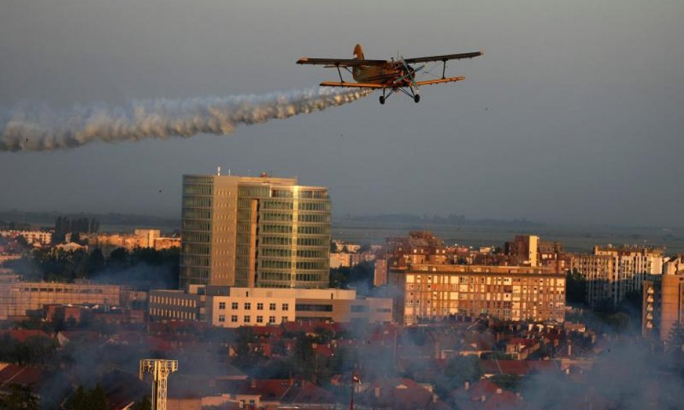 Osijek komarci zaprašivanje