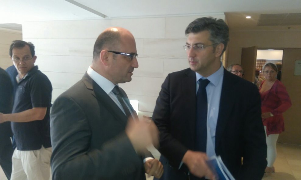 Milijan Brkić, Andrej Plenković 