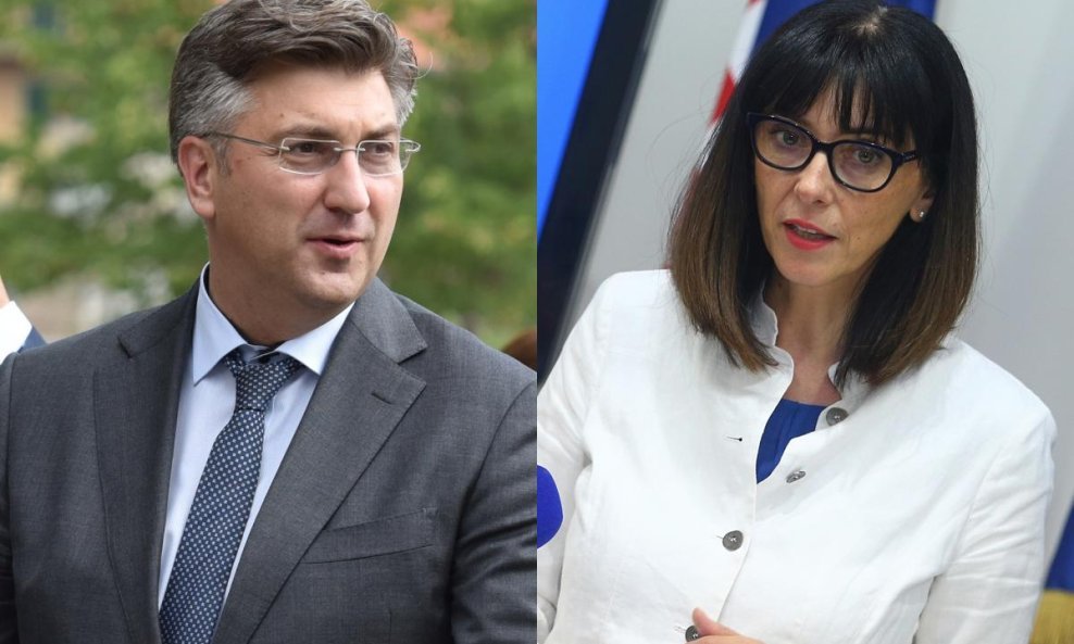 Andrej Plenković / Blaženka Divjak