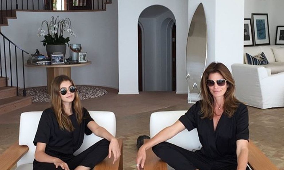 Kaia Gerber i Cindy Crawford