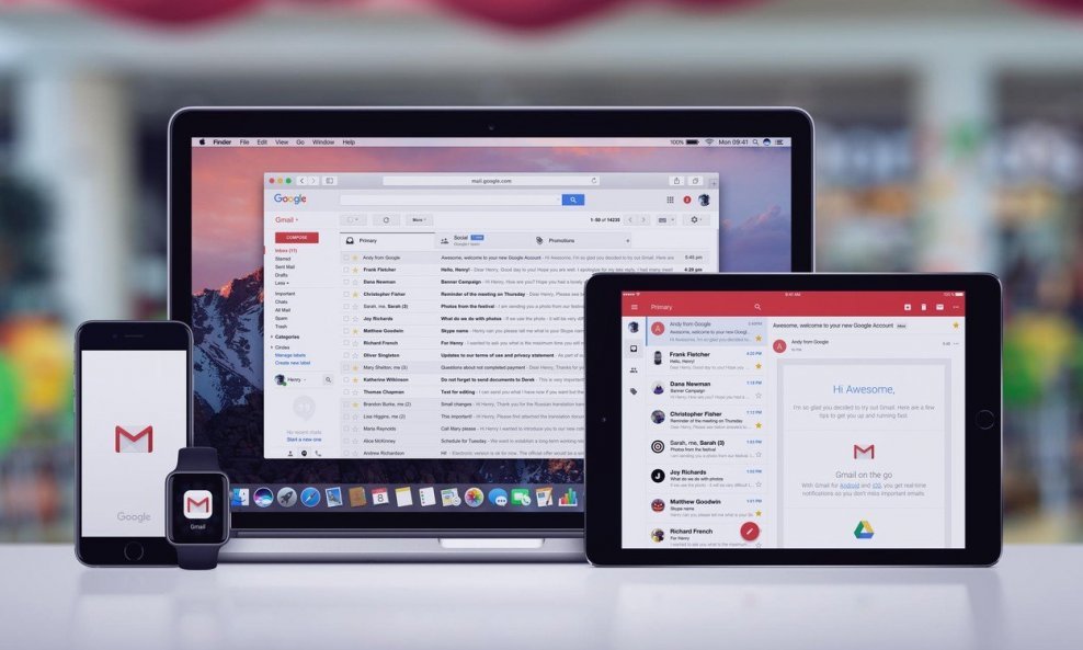 Gmail je danas dostupan na baš svemu